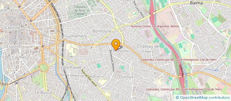 localisation de l'entreprise MADAME PATRICIA SALMON à TOULOUSE