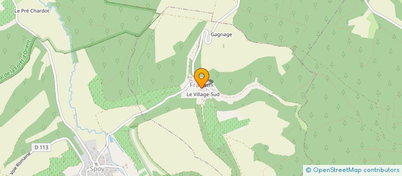 localisation de l'entreprise MADAME PATRICIA SANCHEZ  ARCONVILLE