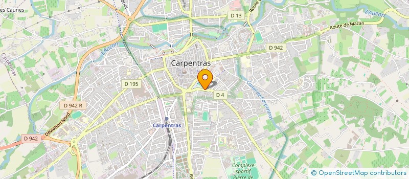 localisation de l'entreprise MADAME PATRICIA SANDRIN à CARPENTRAS