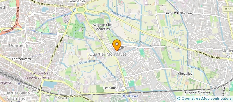 localisation de l'entreprise MADAME PATRICIA SANDRONE  AVIGNON