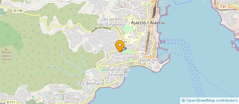 localisation de l'entreprise MADAME PATRICIA SANTARELLI à AJACCIO
