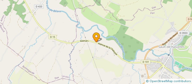 localisation de l'entreprise MADAME PATRICIA SAVIN  SAULT-DE-NAVAILLES