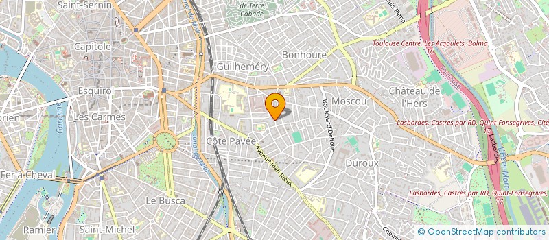 localisation de l'entreprise MADAME PATRICIA SCHAFFNER à TOULOUSE