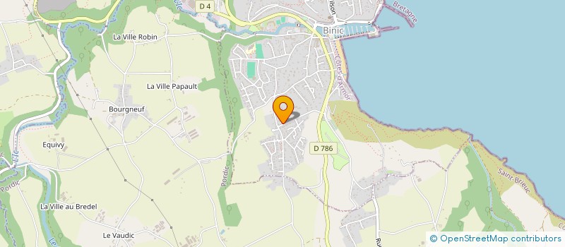 localisation de l'entreprise MADAME PATRICIA SCHOEPF à BINIC-ETABLES-SUR-MER