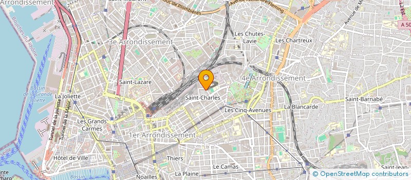 localisation de l'entreprise MADAME PATRICIA SCIANNELLI à MARSEILLE