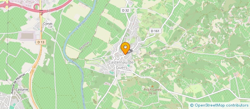 localisation de l'entreprise MADAME PATRICIA SEABORNE  CASTELNAU-DE-GUERS