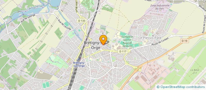 localisation de l'entreprise MADAME PATRICIA SEGUIN  BRETIGNY-SUR-ORGE