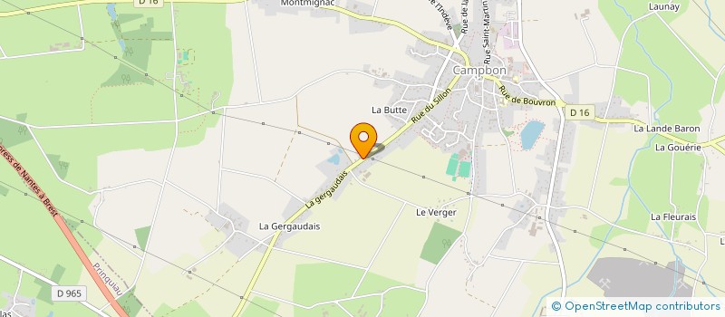 localisation de l'entreprise MADAME PATRICIA SERGENT  CAMPBON