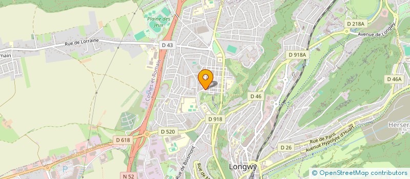 localisation de l'entreprise MADAME PATRICIA SIBELLA à LONGWY