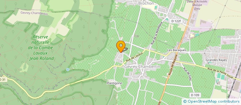 localisation de l'entreprise MADAME PATRICIA SIBLAS à MOREY-SAINT-DENIS