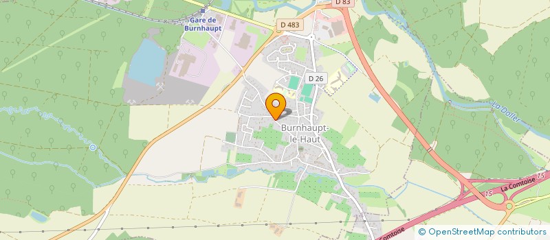 localisation de l'entreprise MADAME PATRICIA SIFFERLEN  BURNHAUPT-LE-HAUT