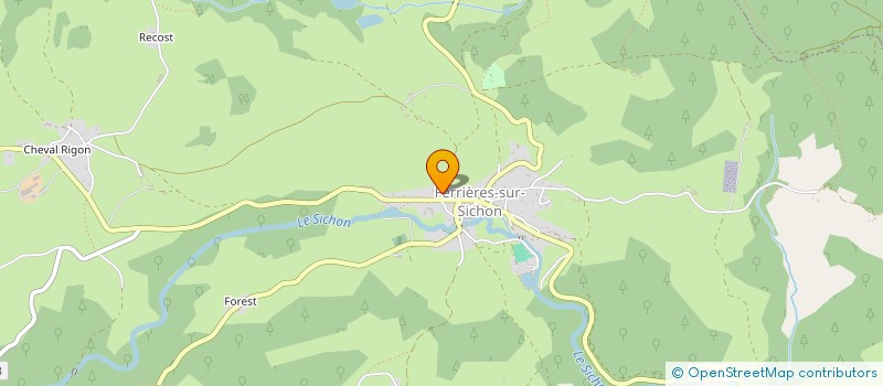 localisation de l'entreprise MADAME PATRICIA SIGOT  NIZEROLLES