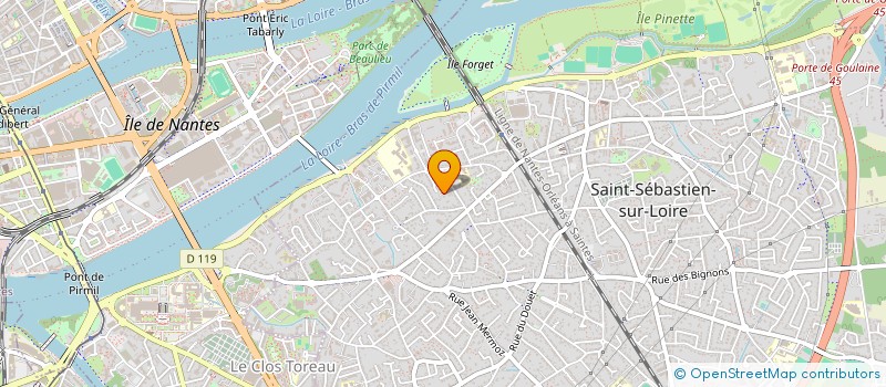 localisation de l'entreprise MADAME PATRICIA SIMON  SAINT-SEBASTIEN-SUR-LOIRE