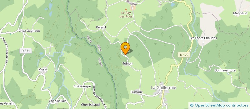 localisation de l'entreprise MADAME PATRICIA SIOHEN  LAPRUGNE