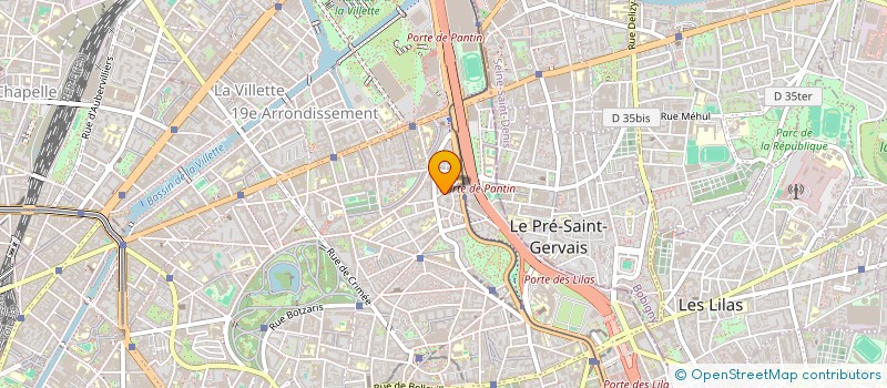 localisation de l'entreprise MADAME PATRICIA SMILA  PARIS