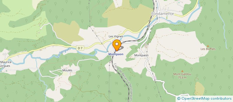 localisation de l'entreprise MADAME PATRICIA SORET  FONDAMENTE