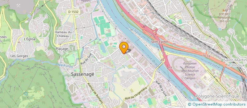 localisation de l'entreprise MADAME PATRICIA SOVILLA à SASSENAGE