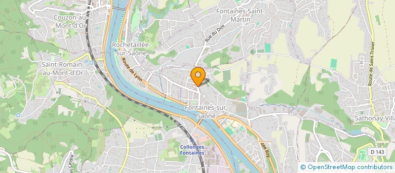 localisation de l'entreprise MADAME PATRICIA SPANO à FONTAINES-SUR-SAONE