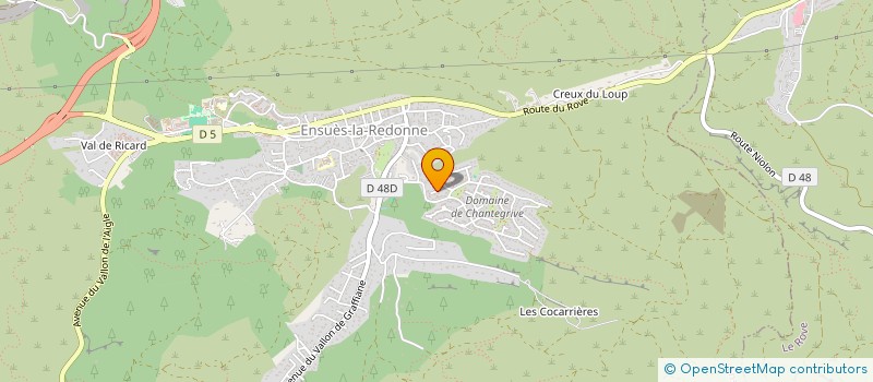 localisation de l'entreprise MADAME PATRICIA SWARTENBROEKX  ENSUES-LA-REDONNE