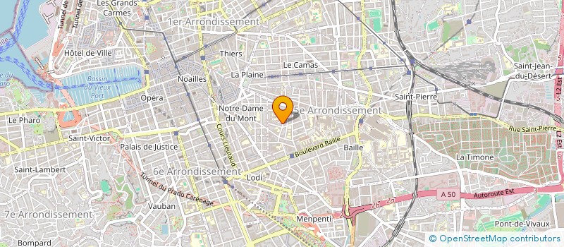localisation de l'entreprise MADAME PATRICIA SWIDZINSKI à MARSEILLE