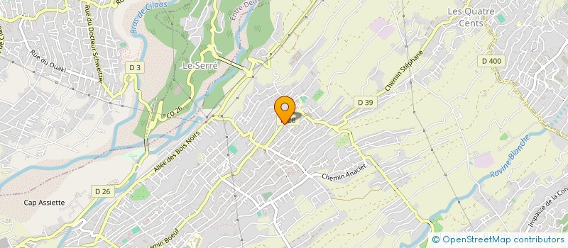 localisation de l'entreprise MADAME PATRICIA TEHUI-LEE  SAINT-PIERRE