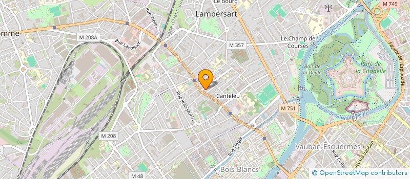 localisation de l'entreprise MADAME PATRICIA THELLIER à LAMBERSART
