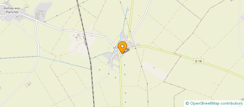 localisation de l'entreprise MADAME PATRICIA THEVENET  BLANCS-COTEAUX