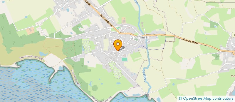 localisation de l'entreprise MADAME PATRICIA THOREL  GROFFLIERS