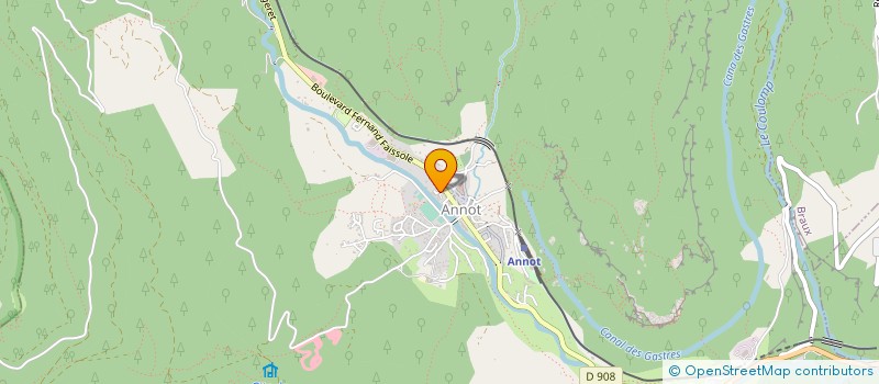 localisation de l'entreprise MADAME PATRICIA THOUVENOT  ANNOT