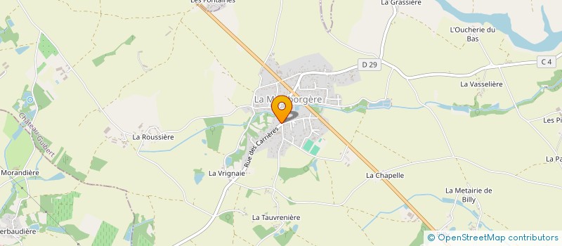 localisation de l'entreprise MADAME PATRICIA THOUZEAU  CHATEAU-GUIBERT