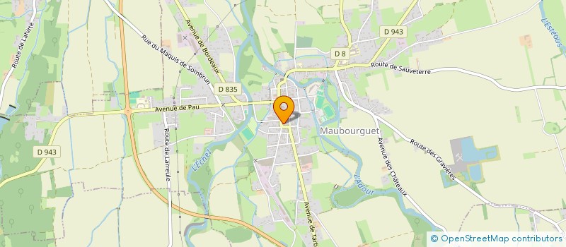 localisation de l'entreprise MADAME PATRICIA TIERS  MAUBOURGUET