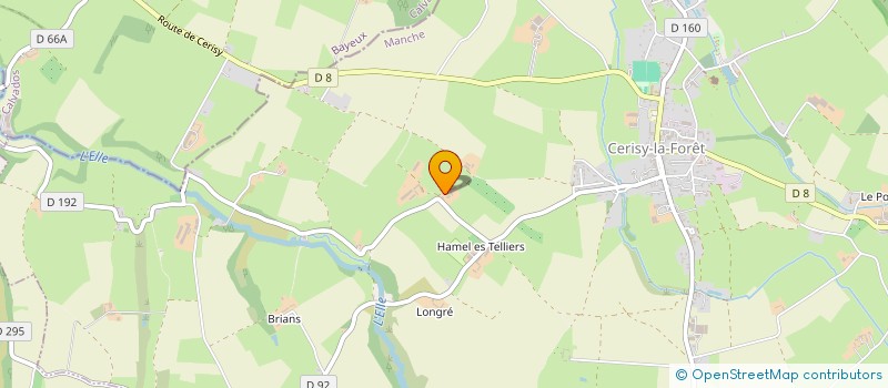 localisation de l'entreprise MADAME PATRICIA TILLARD à CERISY-LA-FORET