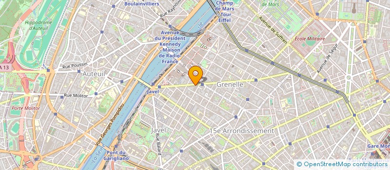 localisation de l'entreprise MADAME PATRICIA TISSERANT  PARIS