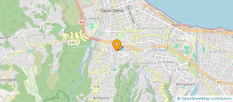 localisation de l'entreprise MADAME PATRICIA TOAVE  SAINT-DENIS