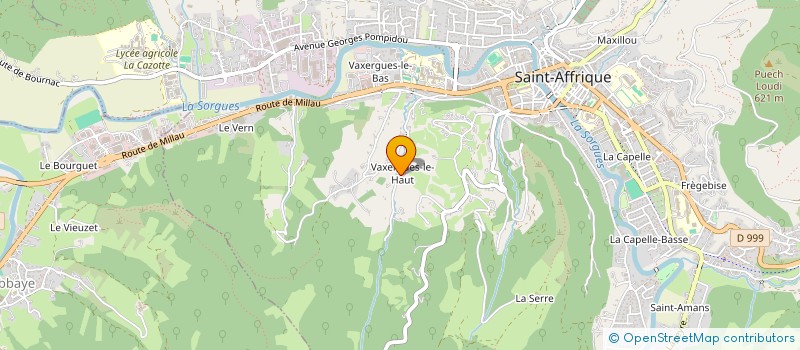 localisation de l'entreprise MADAME PATRICIA TOMASSONI  SAINT-AFFRIQUE