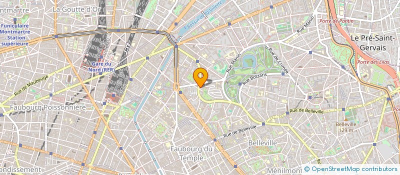 localisation de l'entreprise MADAME PATRICIA TONNERRE  PARIS