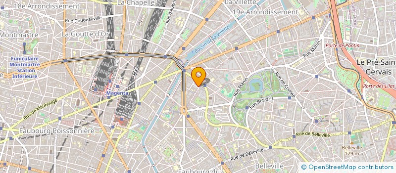 localisation de l'entreprise MADAME PATRICIA TOURANCHEAU  PARIS