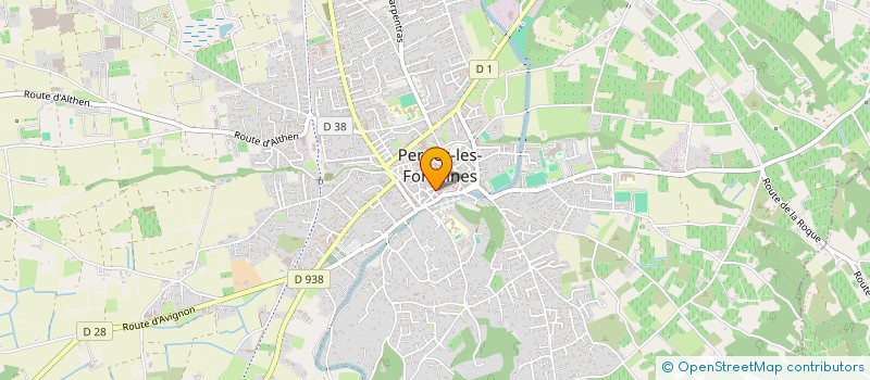 localisation de l'entreprise MADAME PATRICIA TRONNET  PERNES-LES-FONTAINES