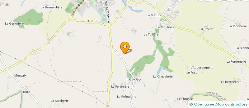 localisation de l'entreprise MADAME PATRICIA TRUELLE  LASSAY-LES-CHATEAUX