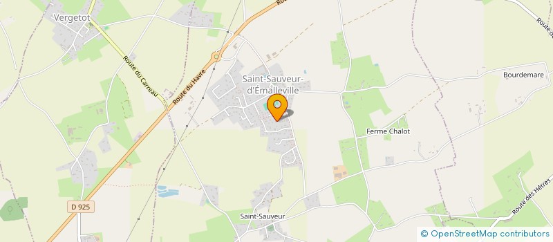 localisation de l'entreprise MADAME PATRICIA TRUPCHAUX  SAINT-SAUVEUR-D'EMALLEVILLE