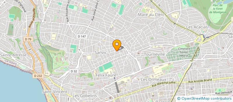 localisation de l'entreprise MADAME PATRICIA UTTLEY à LE HAVRE