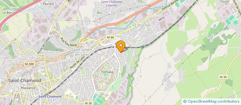 localisation de l'entreprise MADAME PATRICIA VALLET  RIVE-DE-GIER