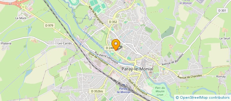 localisation de l'entreprise MADAME PATRICIA VARANGE à PARAY LE MONIAL