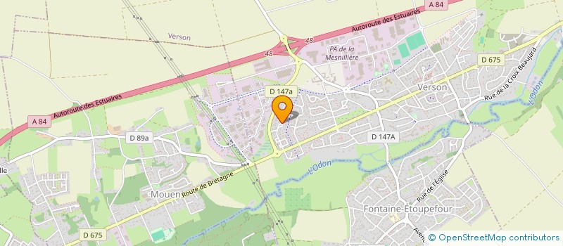 localisation de l'entreprise MADAME PATRICIA VARDON  VERSON