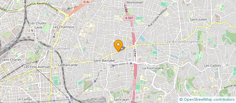 localisation de l'entreprise MADAME PATRICIA VAZQUEZ à MARSEILLE