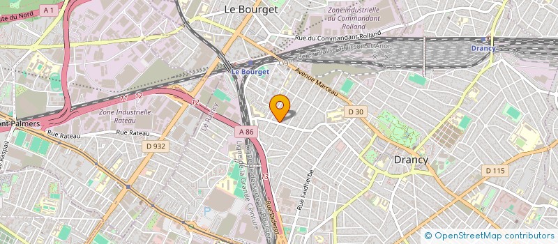 localisation de l'entreprise MADAME PATRICIA VELY à DRANCY