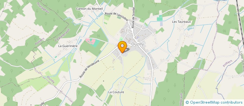 localisation de l'entreprise MADAME PATRICIA VENEAULT  OUZILLY