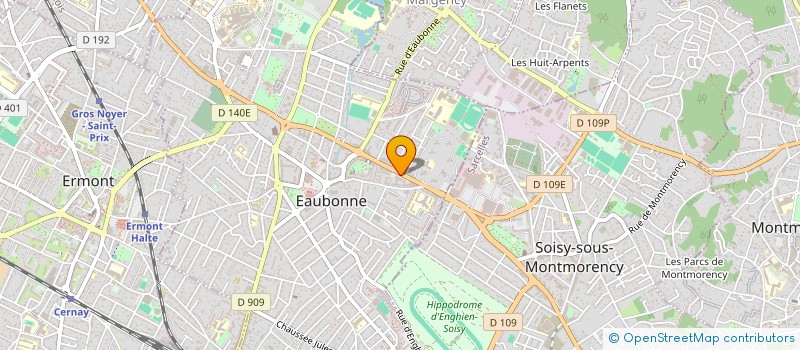 localisation de l'entreprise MADAME PATRICIA VENTRE à EAUBONNE