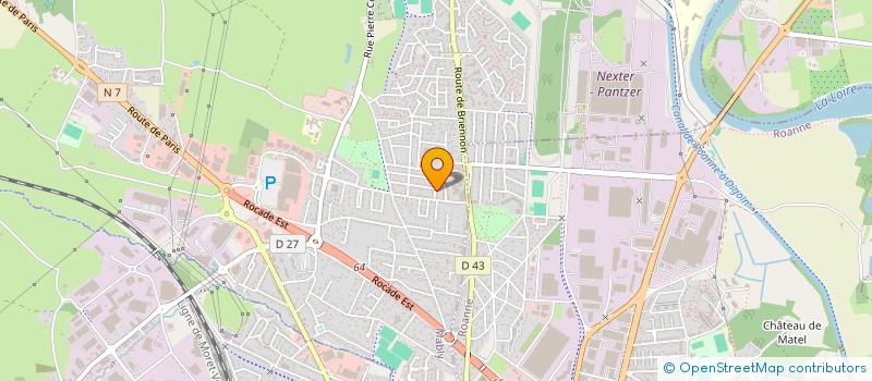 localisation de l'entreprise MADAME PATRICIA VERDIER  MABLY