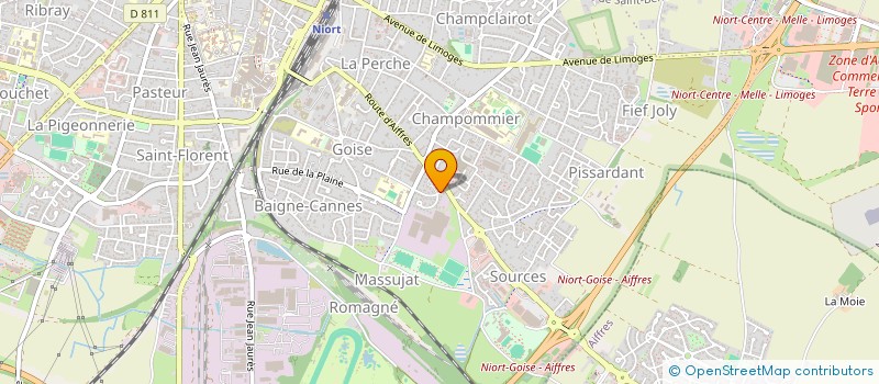 localisation de l'entreprise MADAME PATRICIA VERDURMEN à NIORT